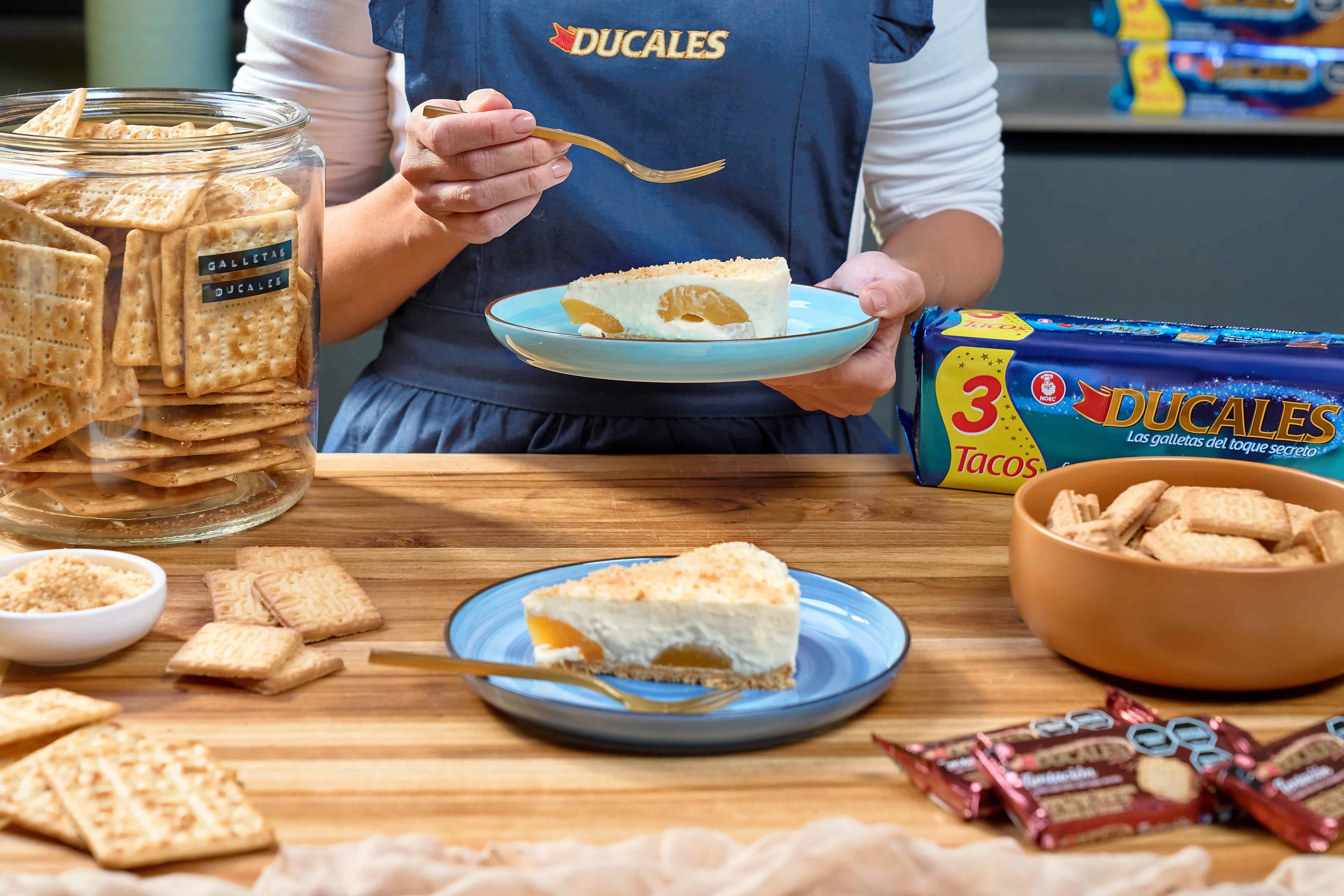 Postre de Melocotón